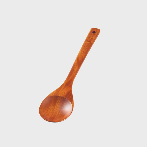 Muỗng Múc Thức Ăn Bằng Gỗ Rose Wood 290x65mm - LocknLock